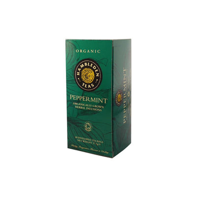 Hambleden Herbs Organic Peppermint teabags 27.5g