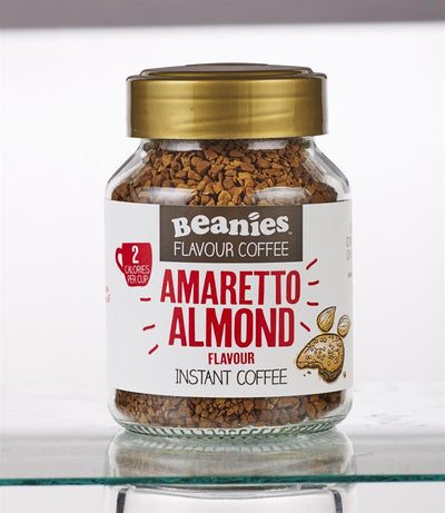 Amaretto Flavour Decaffeinated Instant Coffee 50g