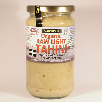 Organic Raw LIGHT Tahini (ft sesame oil) 425g