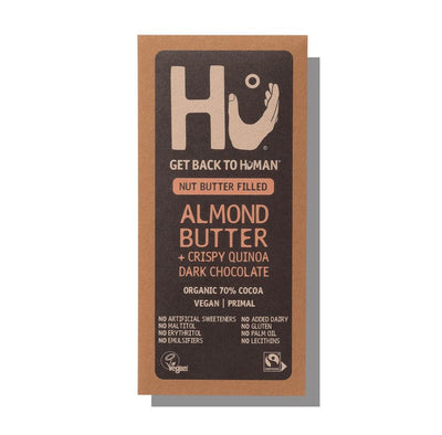 Hu Almond Butter & Crispy Quinoa Dark Chocolate Bar 60g
