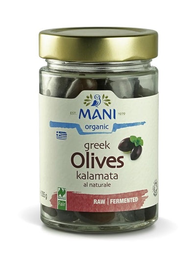 MANI Organic Kalamata Olives 205g