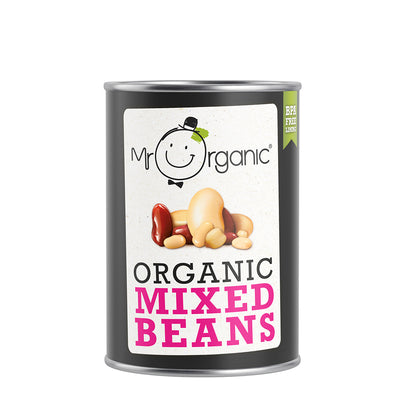 Organic Mixed Beans 400g tin