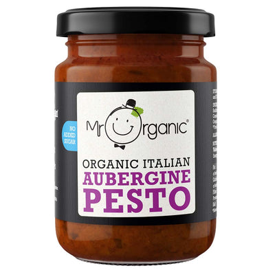 Organic Aubergine Pesto 180g