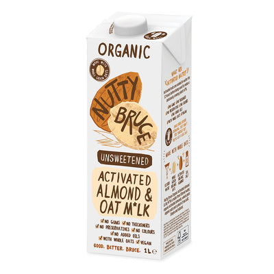 Nutty Bruce Activated Almond & Oat Milk 1L