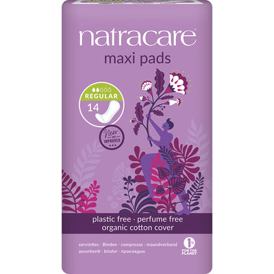 Natural Maxi Pads Regular x 14