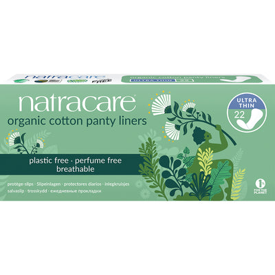 Organic Cotton Pantyliners Ultra Thin x 22