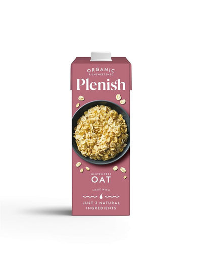 Plenish Organic Gluten-Free Oat Milk 1 Litre