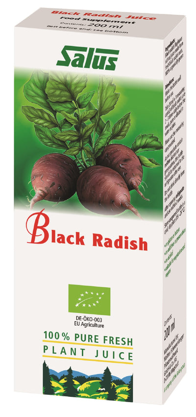 Black Radish Organic Fresh Plant Juice 200ml