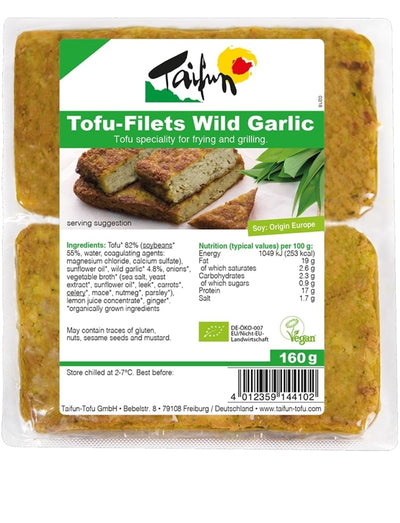 Tofu Filets Wild Garlic 160g