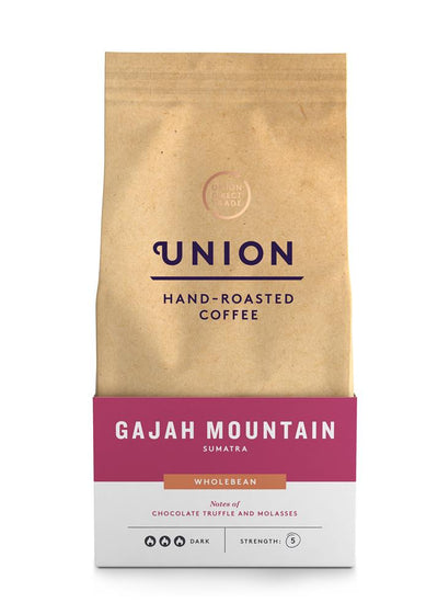 Union Coffee Gajah Mountain Sumatra - Wholebean