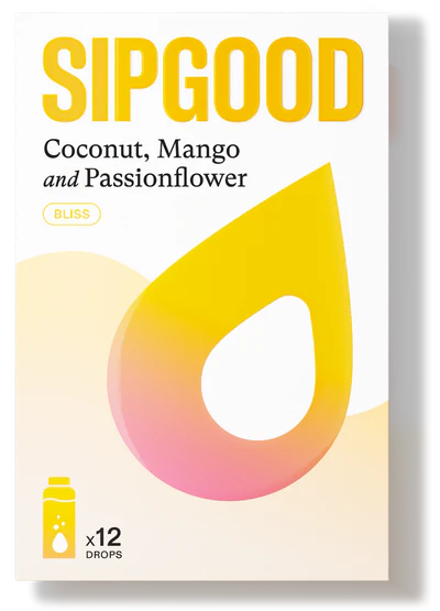 Sipgood Coconut, Mango, & Passionflower Water Drops
