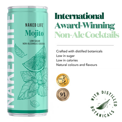 Naked Life Non-Alcoholic Cocktail Mojito Spritz