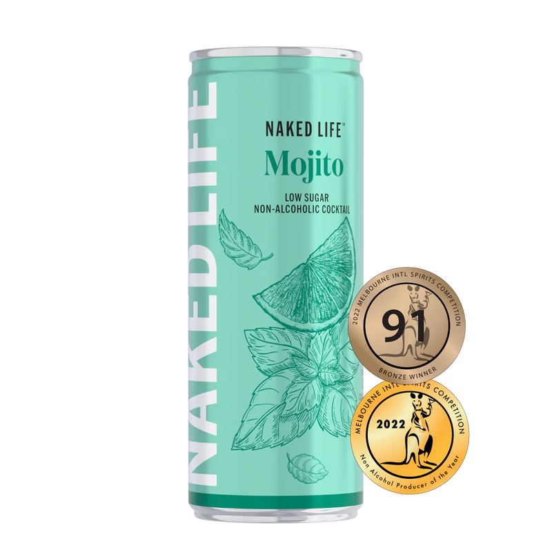 Naked Life Non-Alcoholic Cocktail Mojito Spritz