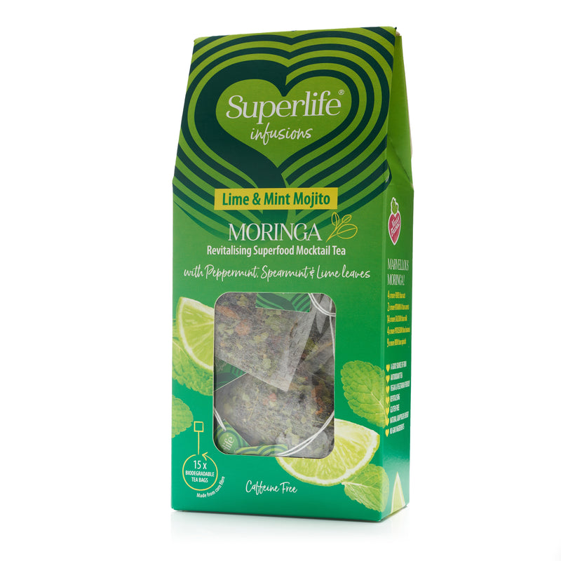 Moringa Lime & Mint Mojito Superlife Tea