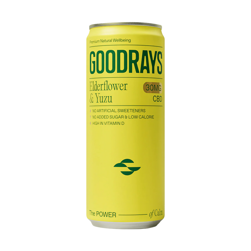 GoodRays CBD Elderflower & Yuzu