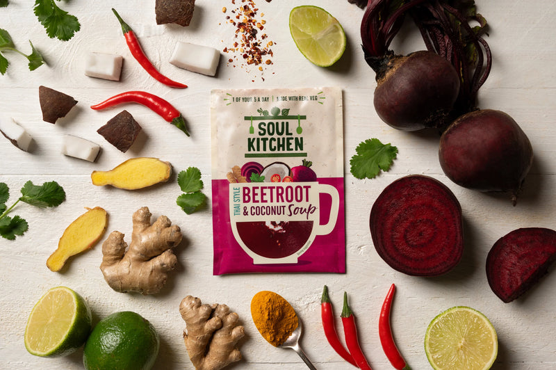 Soul Kitchen Thai Style Beetroot & Coconut Soup