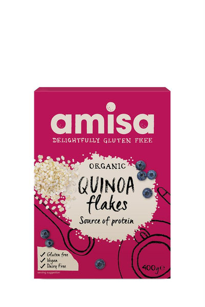 Organic Gluten Free Quinoa Flakes 400g