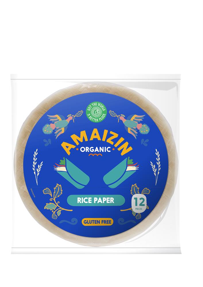 Organic and Gluten Free Rice Paper 110g