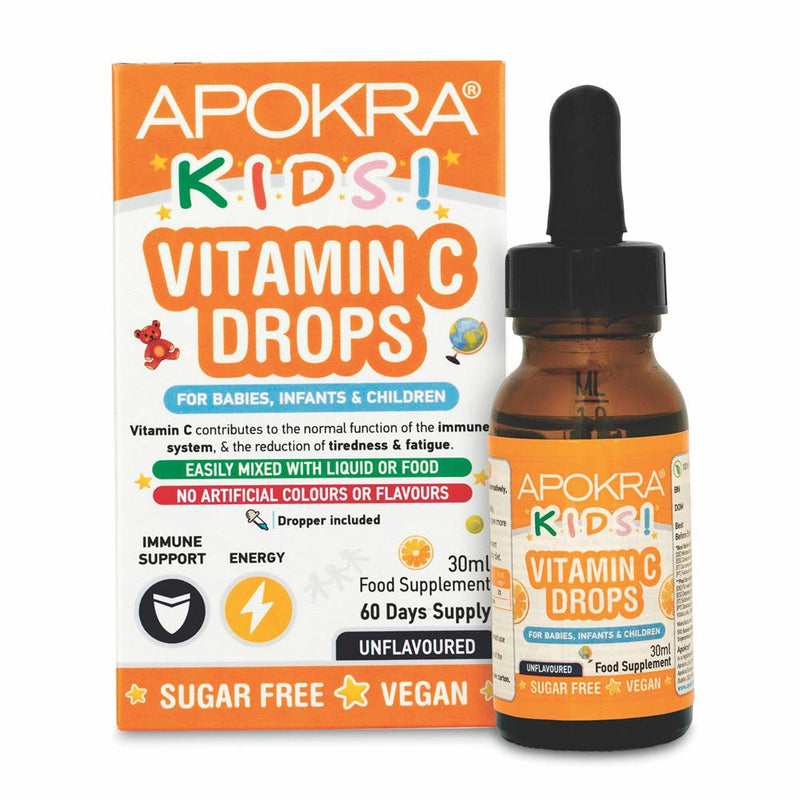 Kids Vegan Vitamin C Drops 30mL