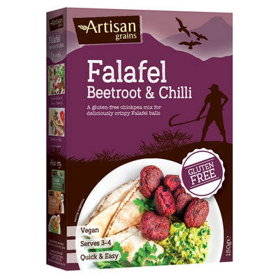 Artisan Grains Beetroot & Chilli Falafel Mix 150g