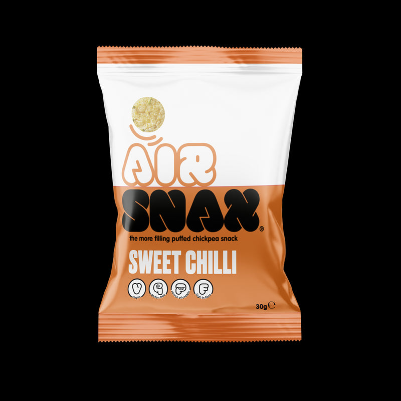 Vegan Sweet Chilli Puffed Chickpea Snack 30g