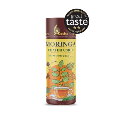 Moringa Masala Chai 100g - 2** GREAT TASTE AWARD 2024