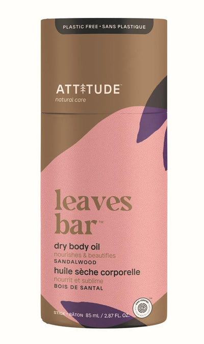 Dry Body Oil Leaves Bar - Sandalwood