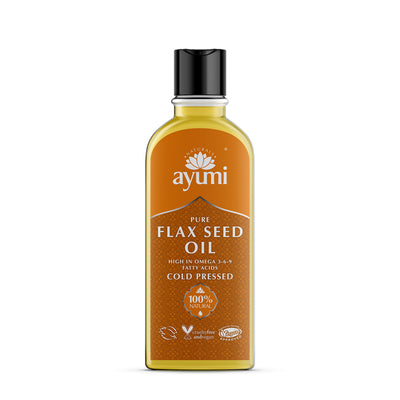 Ayumi Pure Flax Seed Oil Cold Pressed 150ml