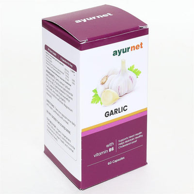 Garlic with Vitamin B6. 60 capsules.