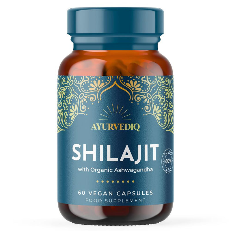 Shilajit Extract & Ashwagandha Caps - 60&