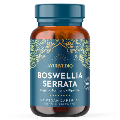 Boswellia Serrata with Turmeric & Black Pepper Extract - 60's