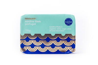 Azouro Portuguese Mackerel Fillet In Oil & Lemon Thyme 106g