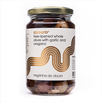 Azouro Portuguese Negrinha Do Douro Olives 350g