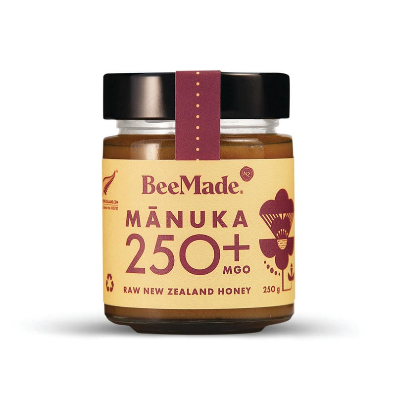 BeeMade Harvest New Zealand Manuka Honey MGO 250+ 250g