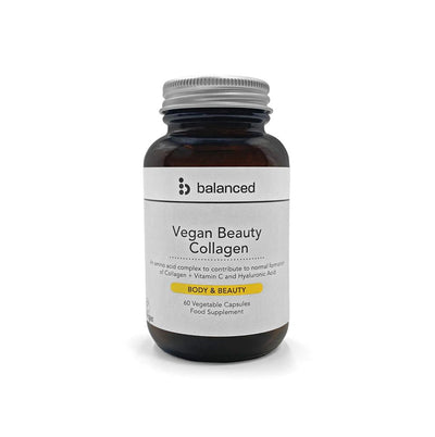 Vegan Beauty Collagen 60 Veggie Caps - Reusable Bottle