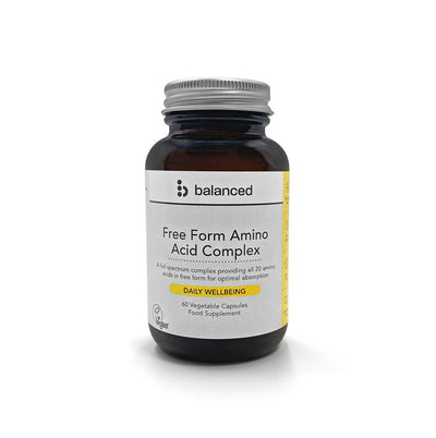 Free Form Amino Acid Complex 60 Veggie Caps - Reusable Bottle