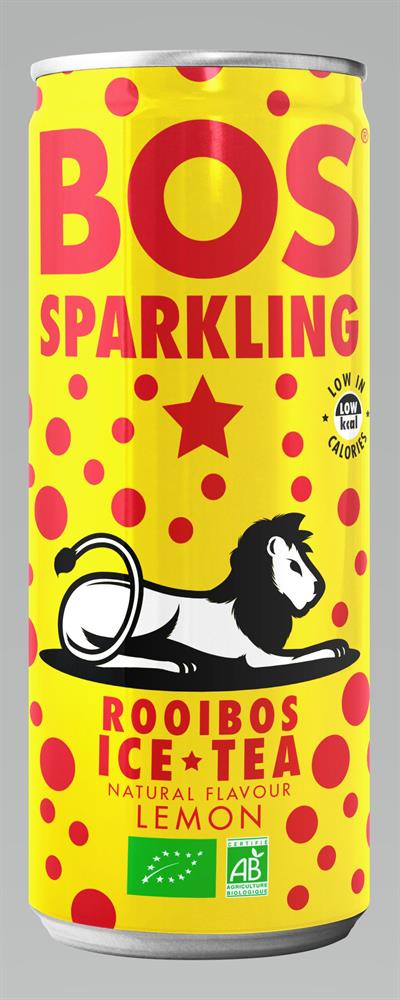 Rooibos Sparkling Lemon Ice Tea 250ml Can