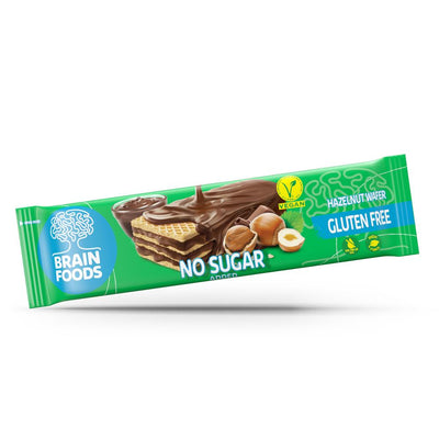 No Sugar Gluten Free Hazelnut Wafer 30g