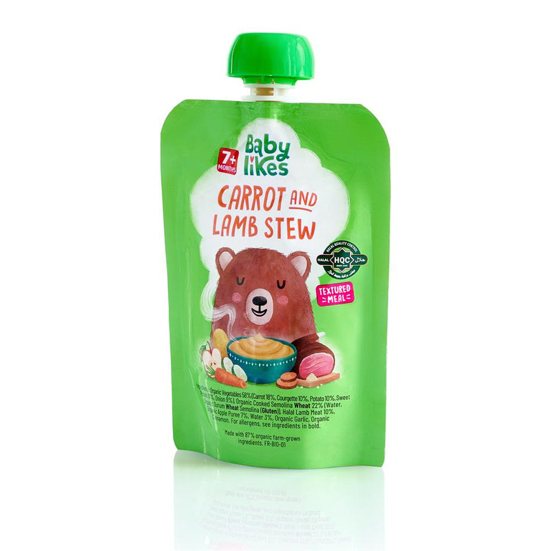 Carrot & Lamb Stew - Halal Baby Food 7 months+ 130g