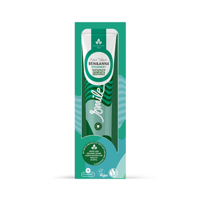 Ben & Anna Toothpaste Tube Mint (with fluoride) 75ml