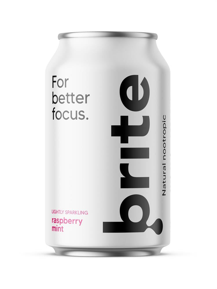 Brite For Better Focus - Raspberry Mint Can