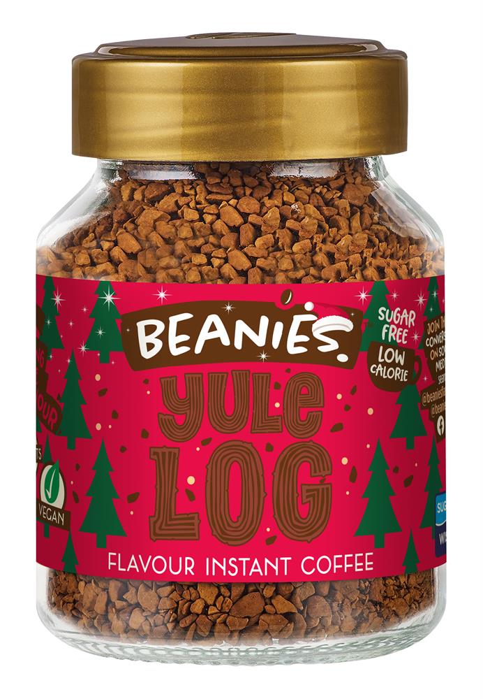 Beanies Yule Log Instant Coffee 50g