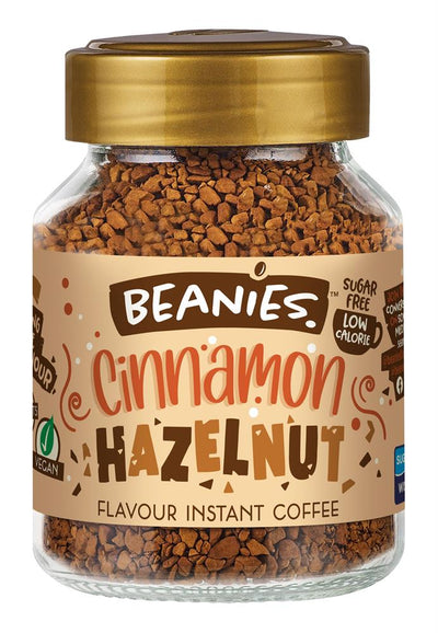 Beanies Cinnamon Hazelnut Flavour Instant Coffee 50g