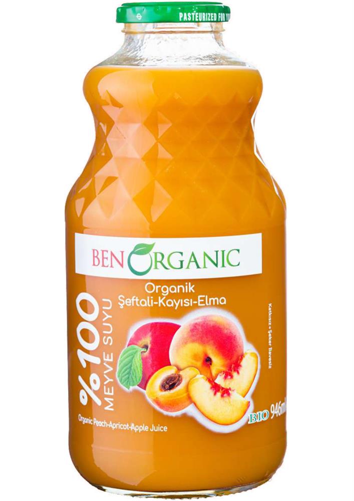 Ben Organic Peach Apricot & Apple Juice