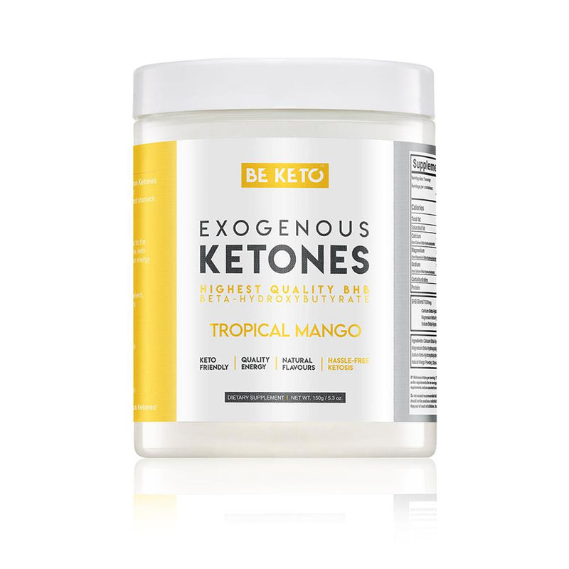 BeKeto - Exogenous Ketones Tropical Mango 150g