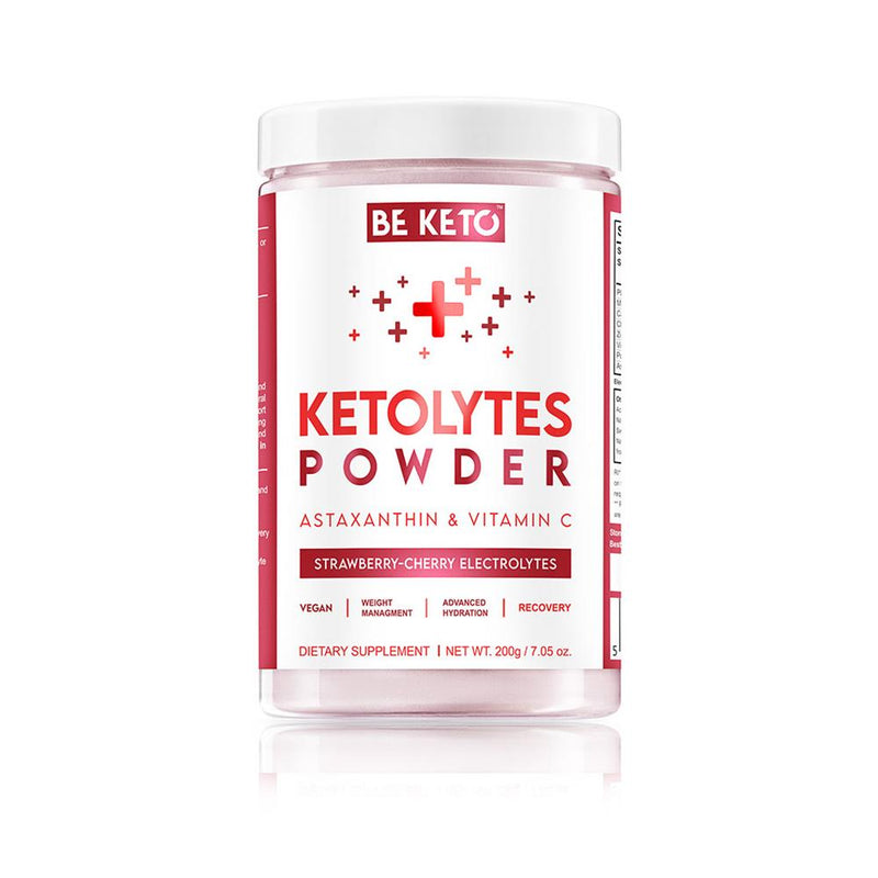 BeKeto - Keto Electrolytes Powder Strawberry Cherry 200g