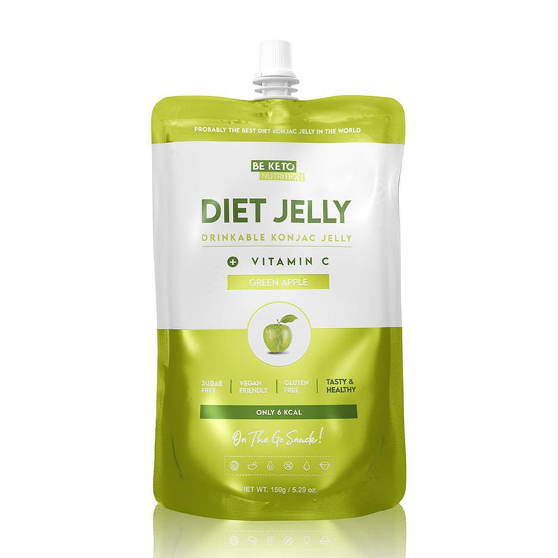 BeKeto - Diet Jelly Konjac Green Apple 150g