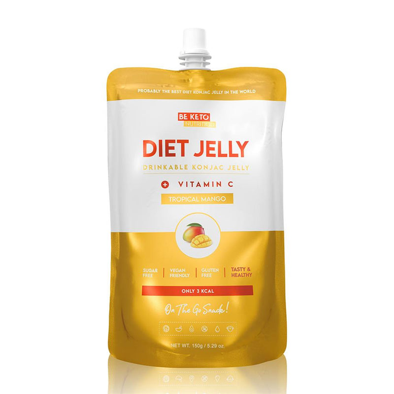 BeKeto - Diet Jelly Konjac Tropical Mango 150g