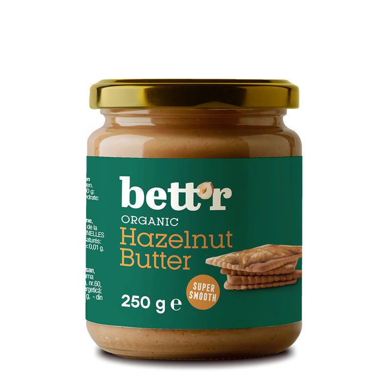 Organic and Vegan Bio Hazelnut Butter 250g