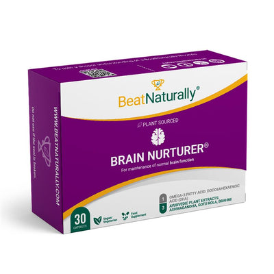 Brain Nurturer - Memory Focus & De-Stress  30 Capsules